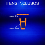 Película PPF Console Central e Console do Ar Honda HR-V 2026