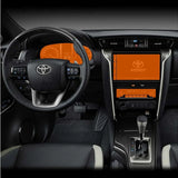 Película PPF Velocímetro, Multimídia e Console do Ar SW4 SRX Platinum 2024 a 2025