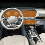 PPF Console Ar Velocímetro Multimídia Creta Platinum 25