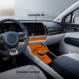 Película PPF Console Central Console Ar Kia Sportage 24 25