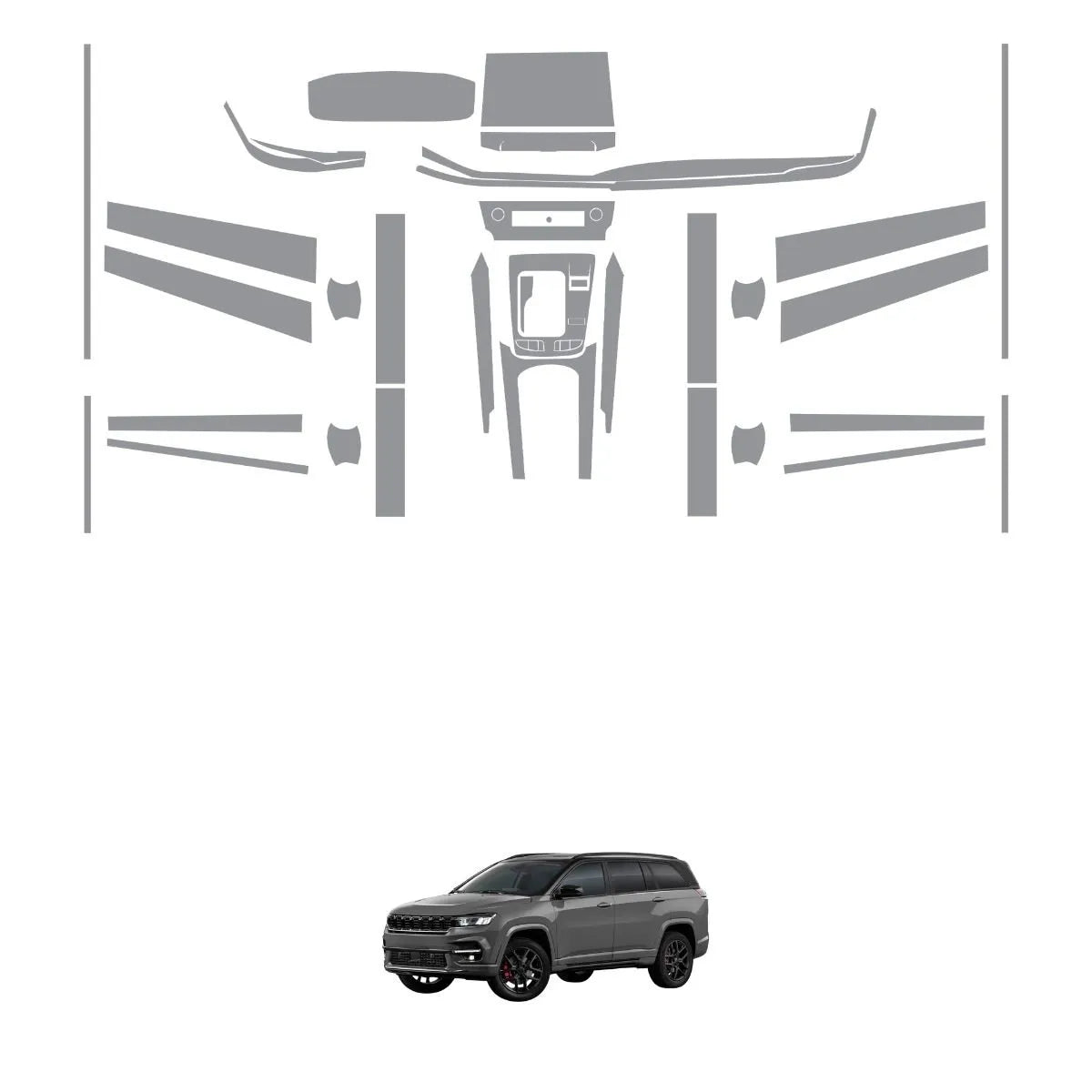 Película PPF Interior Exterior Commander Blackhawk Hurricane 22 26