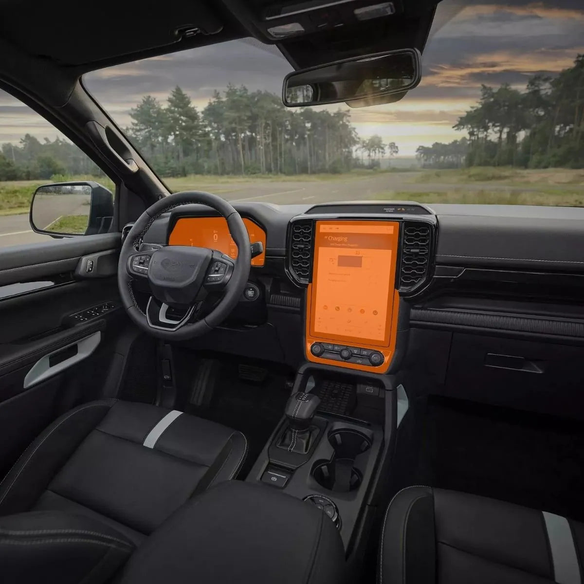 PPF Console Ar Velocímetro Multimídia Ranger Limited 23 26