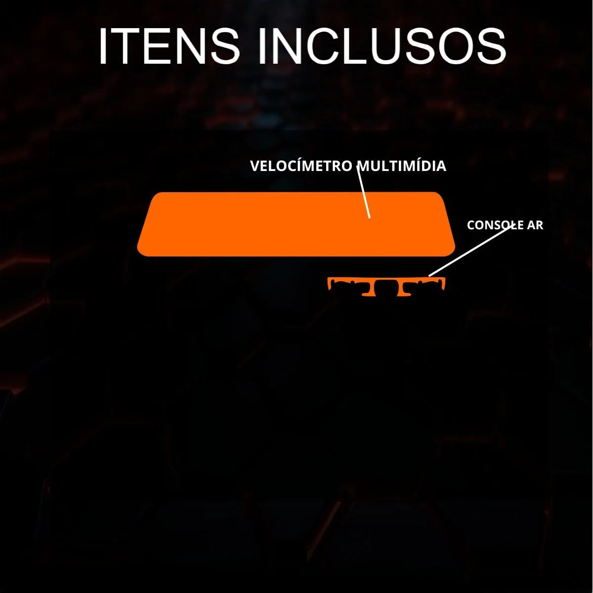 Película PPF Console do Ar, Velocímetro e Multimídia Ora 03 Skin 2023 a 2026 – Garantia de 5 Anos