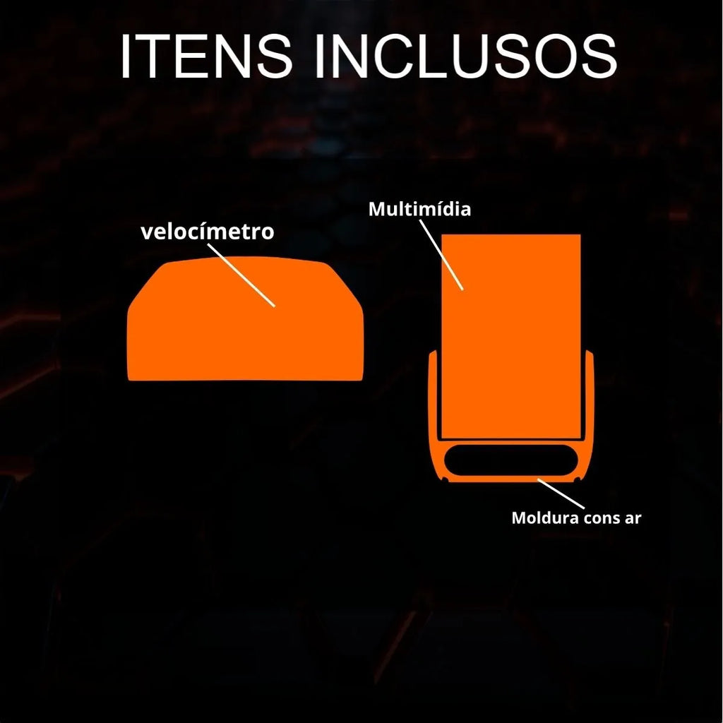 PPF Console Ar Velocímetro Multimídia Ranger Limited 23 26