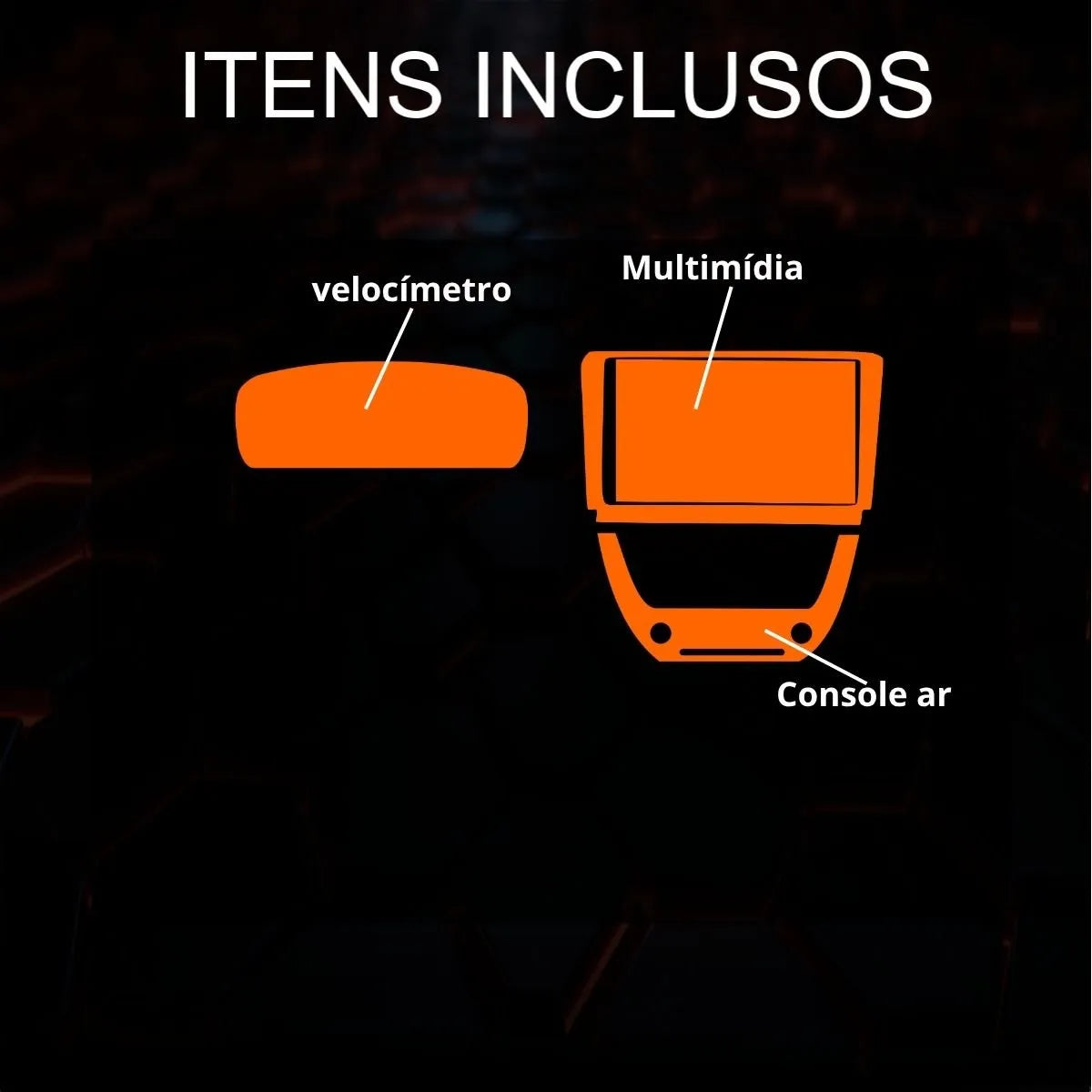 Película PPF Console do Ar, Velocímetro e Multimídia Corolla Cross XRE 2025 – Garantia de 5 Anos