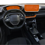 Película PPF multimídia painel Console ar Peugeot 2008 GT 25