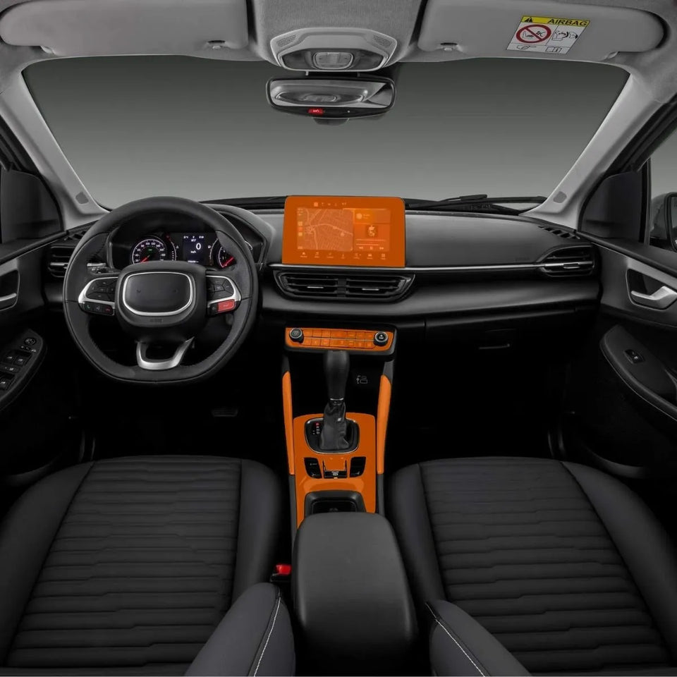 Película PPF Console Central Ar Multimídia Fastback Audace 22 26