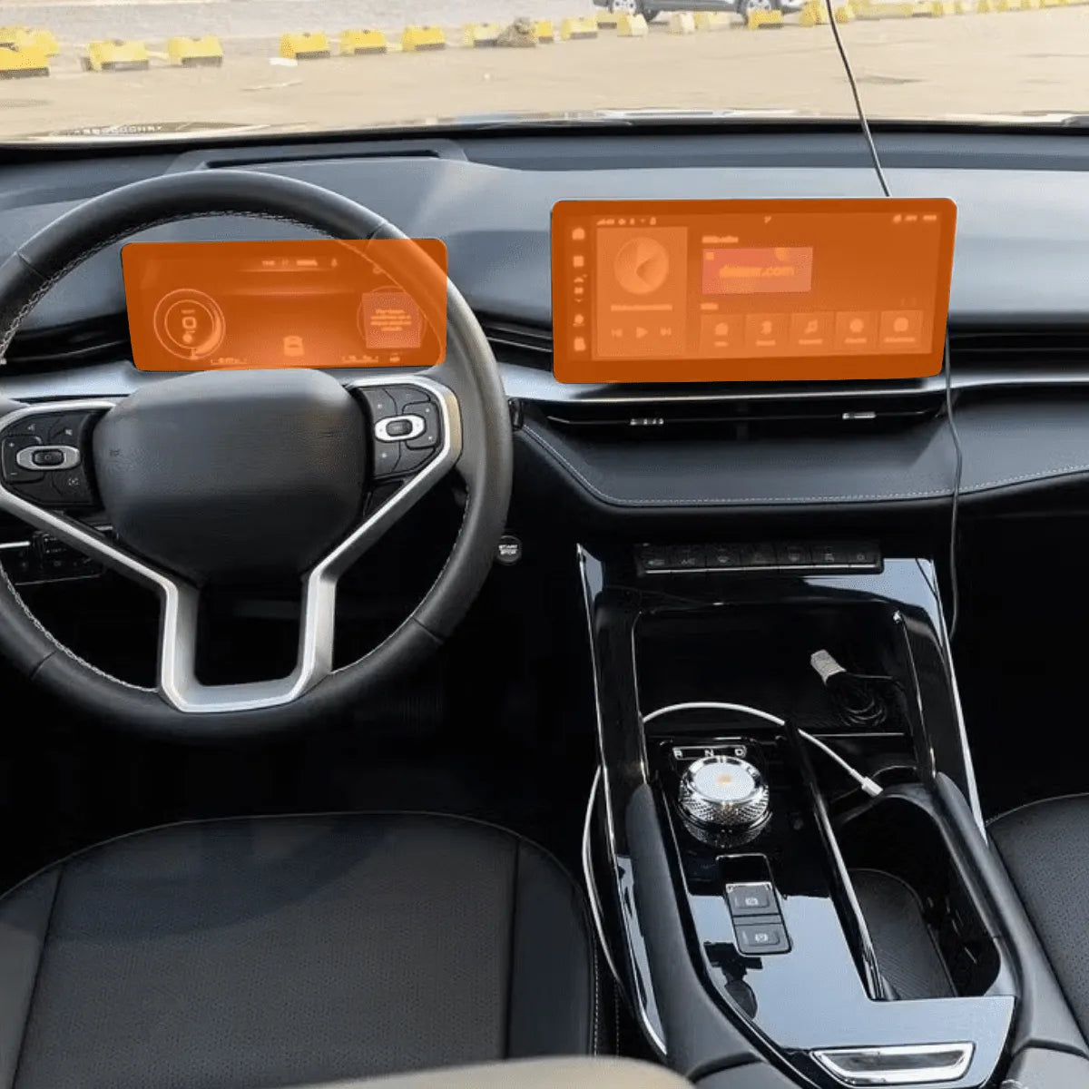 Película PPF Velocímetro e Multimídia Haval H6 GT 2023 a 2025 – Garantia de 5 Anos