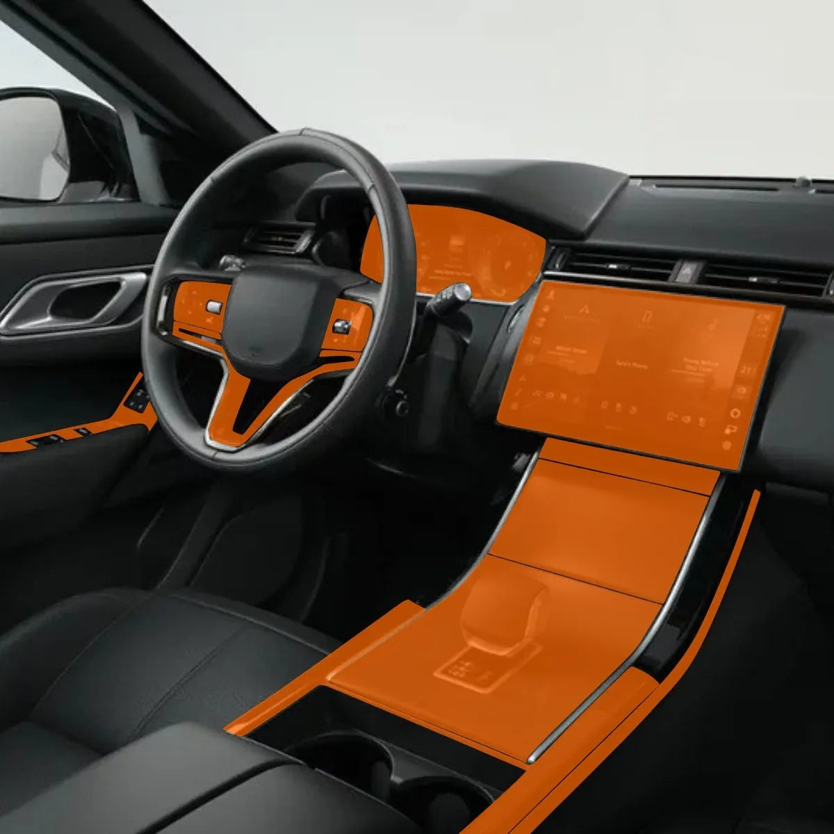 Película PPF Interior Completo Range Rover Velar 2024 a 2025 – Garantia de 5 Anos
