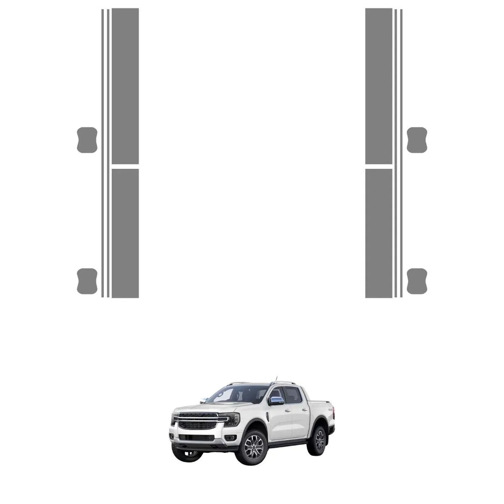 Película PPF Proteção de Portas Ranger Limited 2023 a 2026 – Garantia de 5 Anos