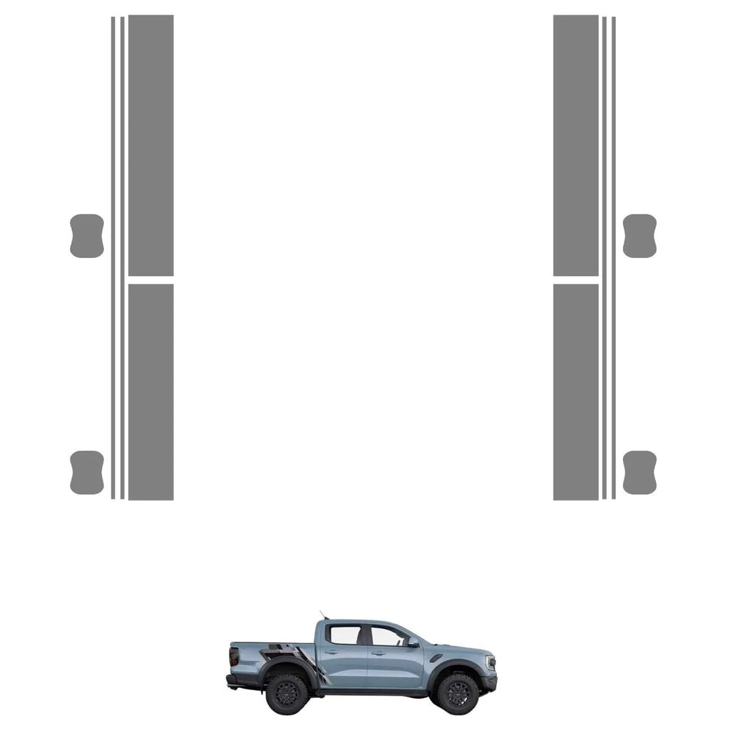 Película PPF Proteção de Portas Ranger Raptor 2023 a 2026 – Garantia de 5 Anos