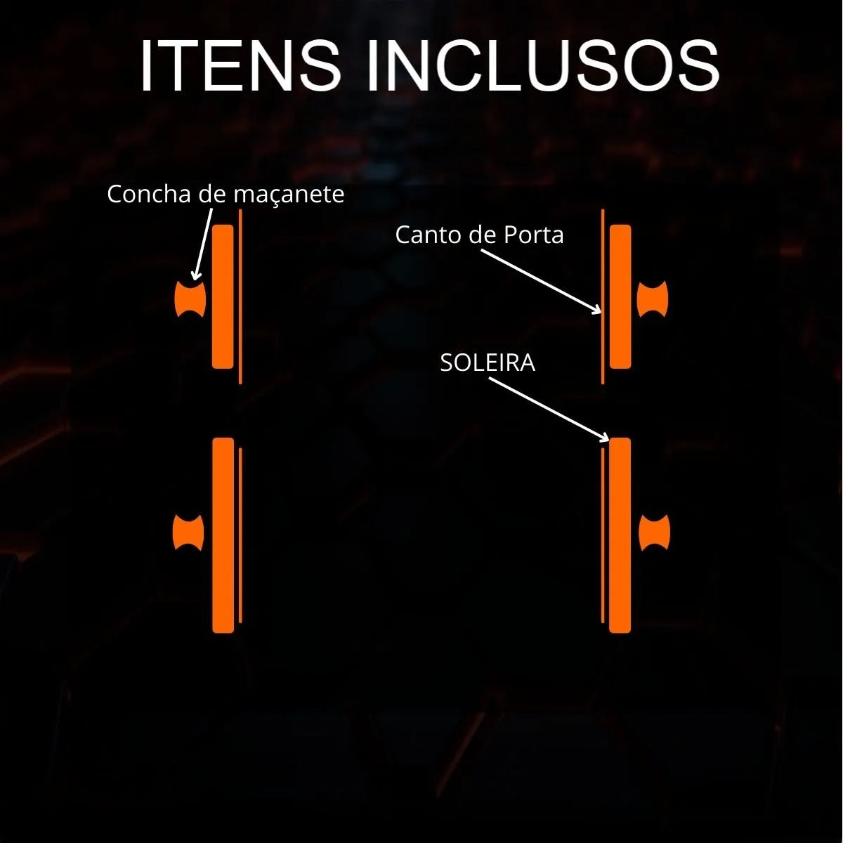 Película PPF Kit Proteção de Portas Hyundai Creta N Line 2022 a 2024 – Garantia de 5 Anos