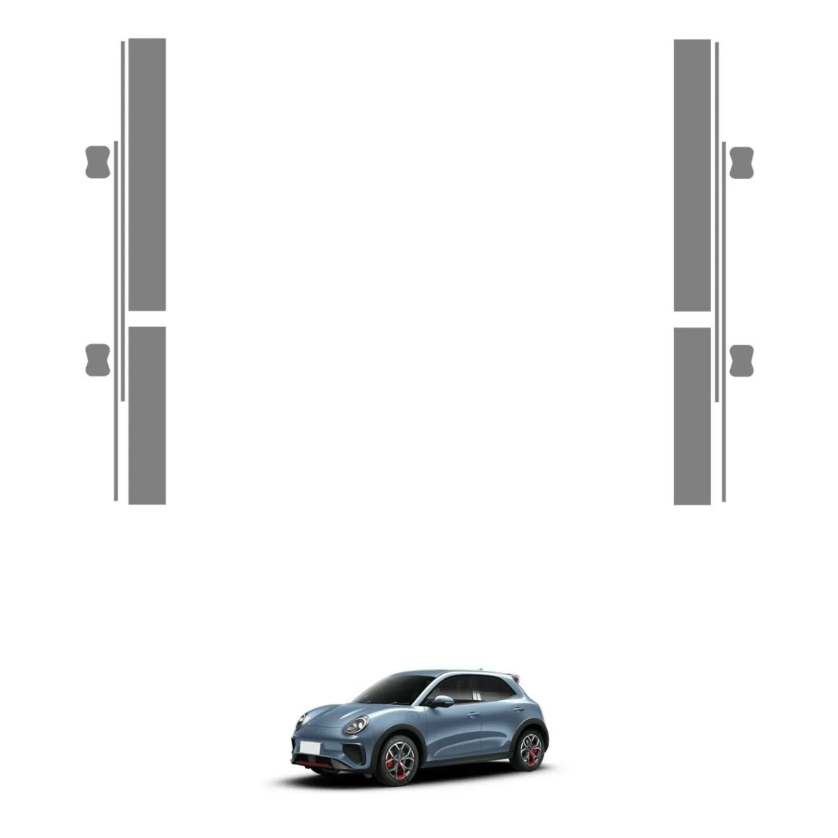 Película PPF Kit Proteção de Portas Ora 03 Skin 2023 a 2026 – Garantia de 5 Anos