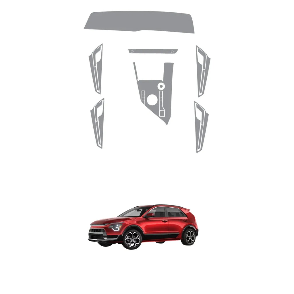 Película PPF Interior Completo Kia Niro Rio 23 25