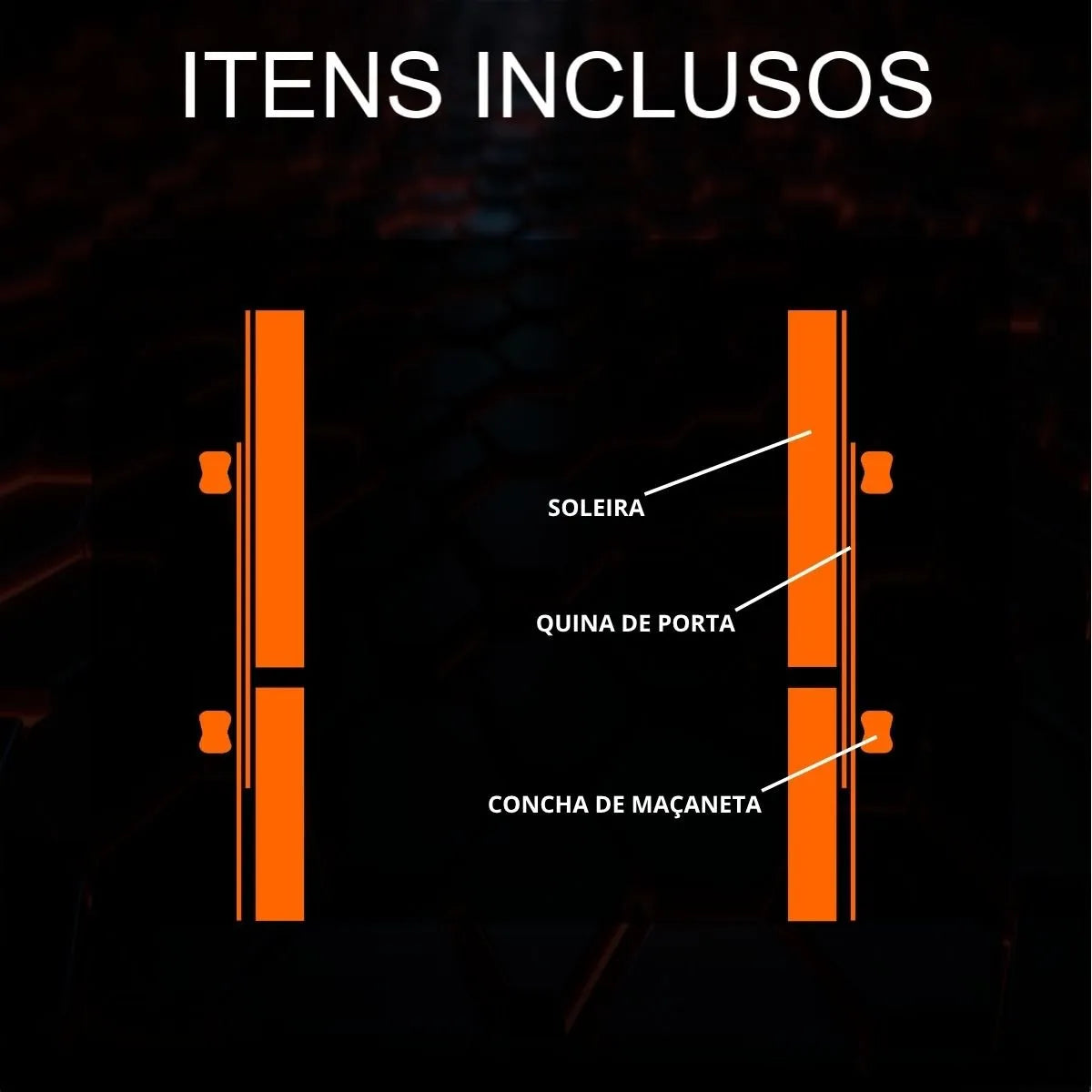 Película PPF Kit Proteção de Portas Ora 03 Skin 2023 a 2026 – Garantia de 5 Anos