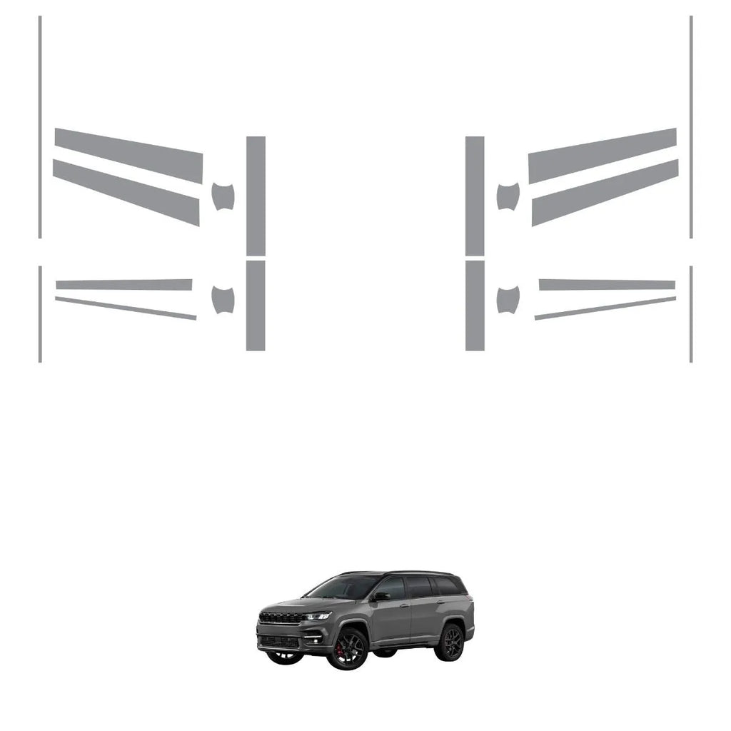 Película PPF Kit Proteção Portas Commander Limited T270 22 26