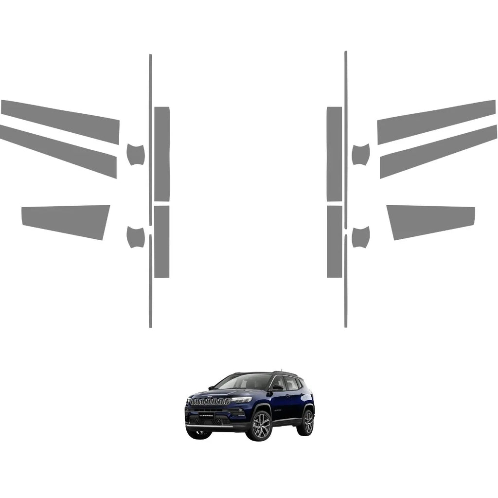 Película PPF Conchas Colunas soleiras Compass Limited T270 24 25