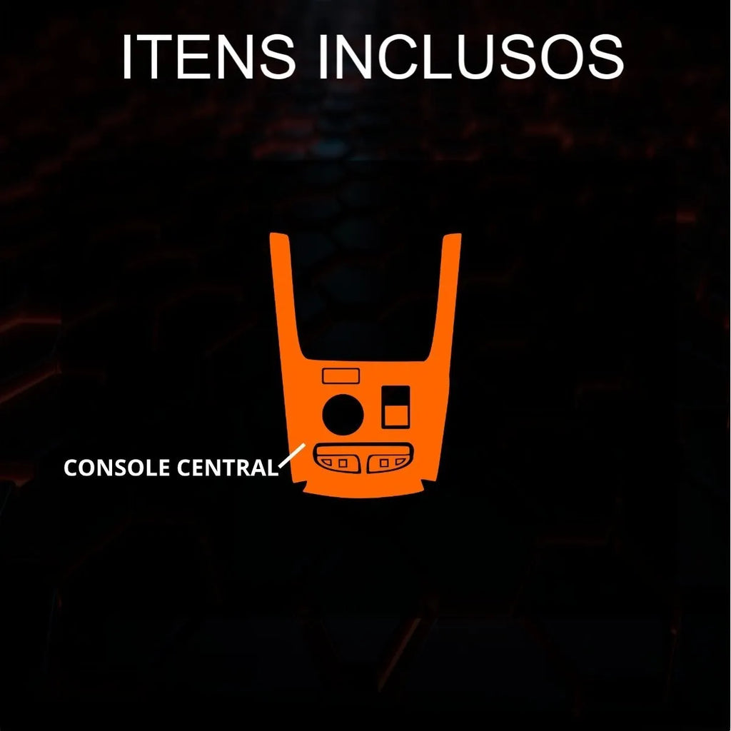 Película PPF Console Central Rampage 2023 a 2026 – Proteção Premium com Garantia de 5 Anos