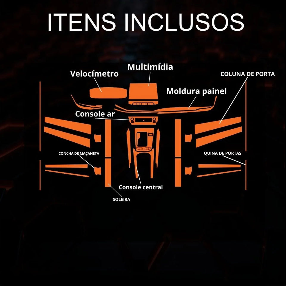 Película PPF Interior Exterior Commander Overland T270 22 26