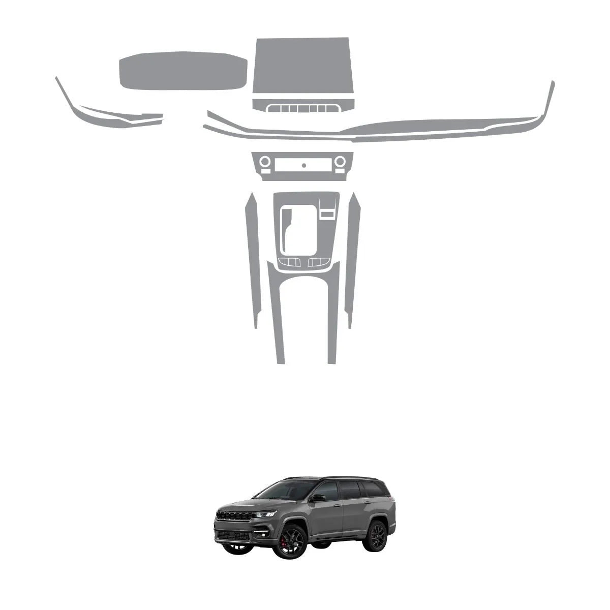 Película PPF Interior Completo Commander Limited T270 22 26