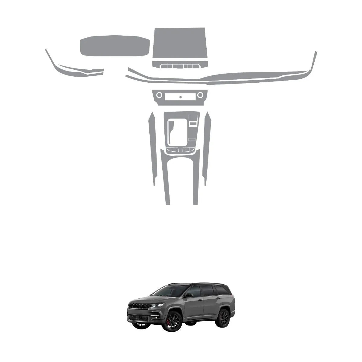 Película PPF Interior Completo Commander Blackhawk Hurricane 22 26