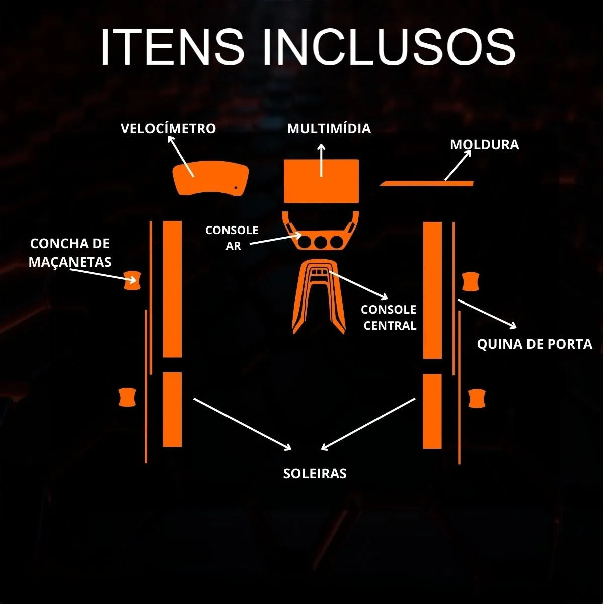 Película PPF Interior e Exterior Corolla GLi 2 – Garantia de 5 Anos