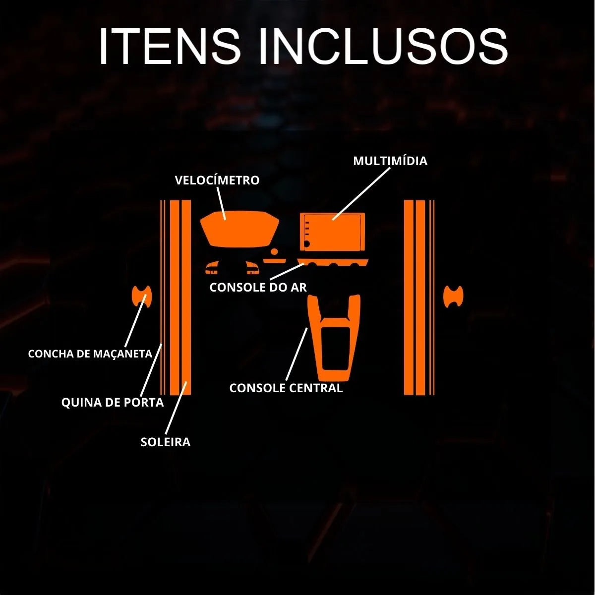 Película PPF Interior e Exterior Honda HR-V Advance 2023 a 2025 – Garantia de 5 Anos