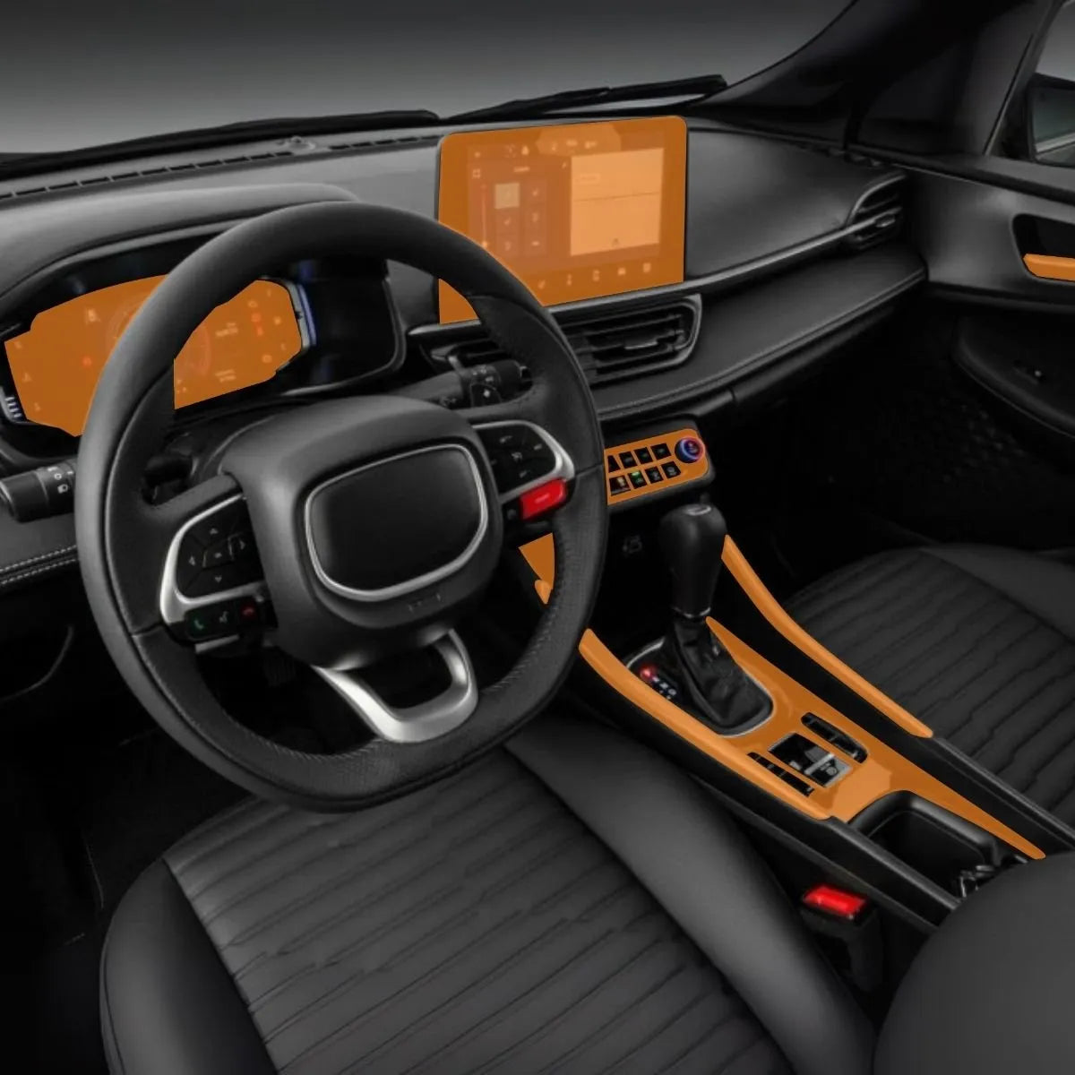 Película PPF Interior Completo Fastback Abarth 22 26
