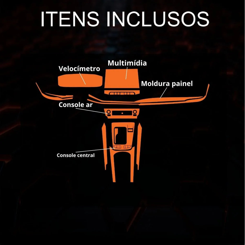 Película PPF Interior Completo Commander Limited T270 22 26