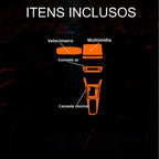 Película PPF Interior Completo Compass Longitude T270 2024 a 2026 – Garantia de 5 Anos