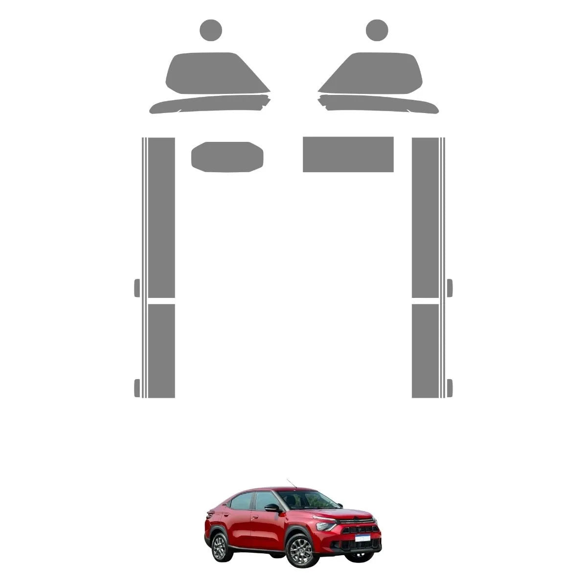 Película PPF Interior Exterior Basalt Feel 25