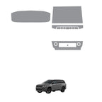 Película PPF Velocímetro Multimídia Console Ar Commander Overland T270 22 26