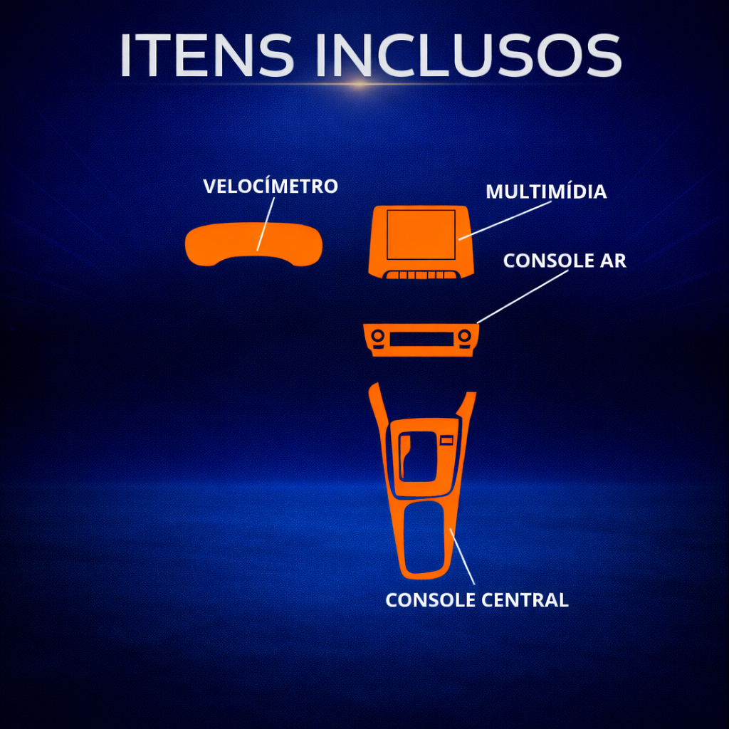 Película PPF Interior Completo Compass Sport T270 26
