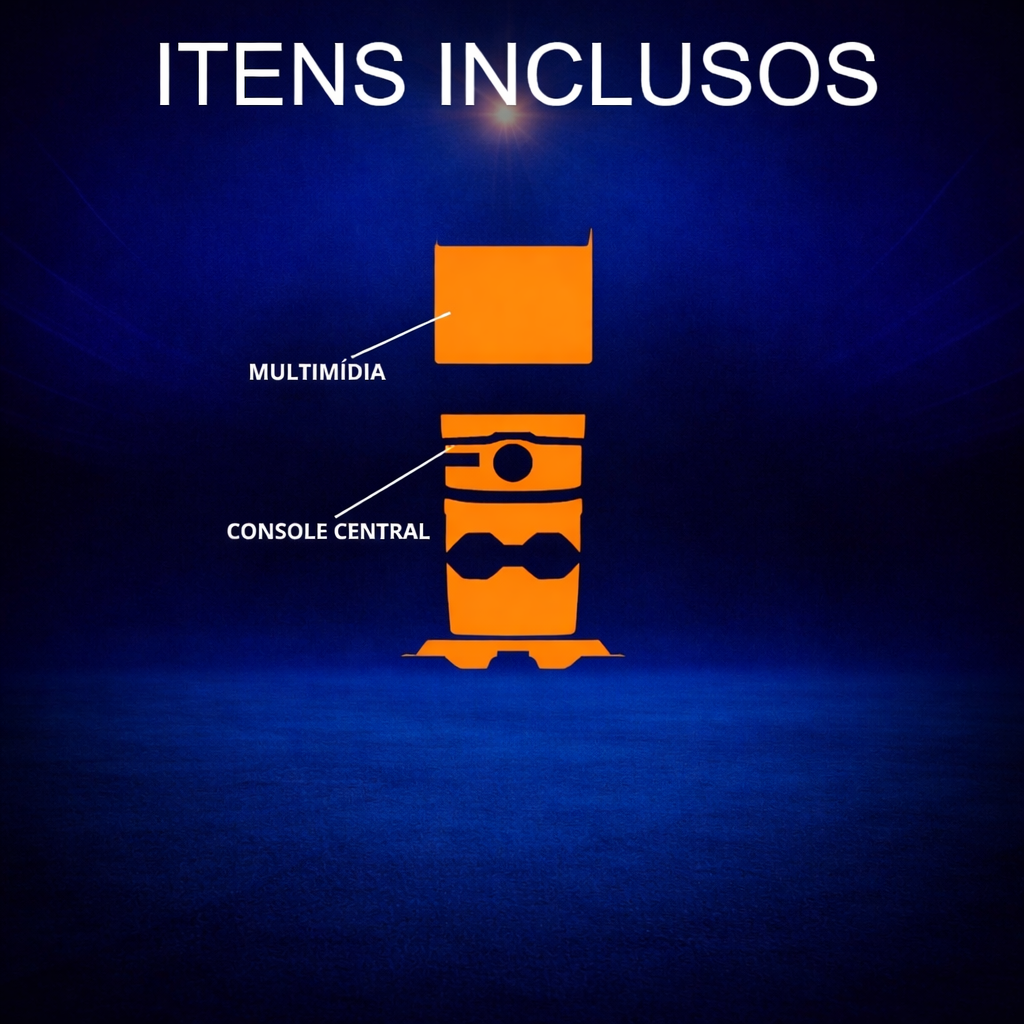 Película PPF Console Central Multimídia Cherokee 25