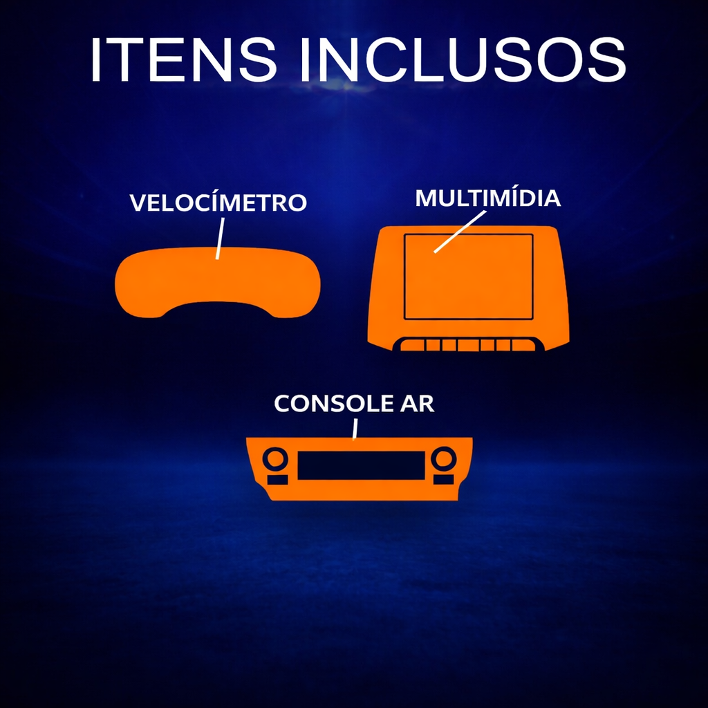 Película PPF velocímetro multimídia console do ar Compass Sport T270 26