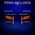 Película PPF Kit Proteção Portas Commander Limited T270 22 26