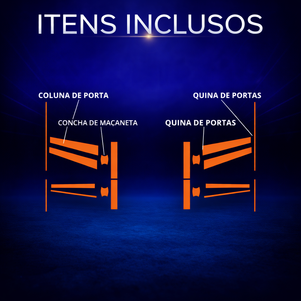 Película PPF Kit Proteção Portas Commander Limited T270 22 26
