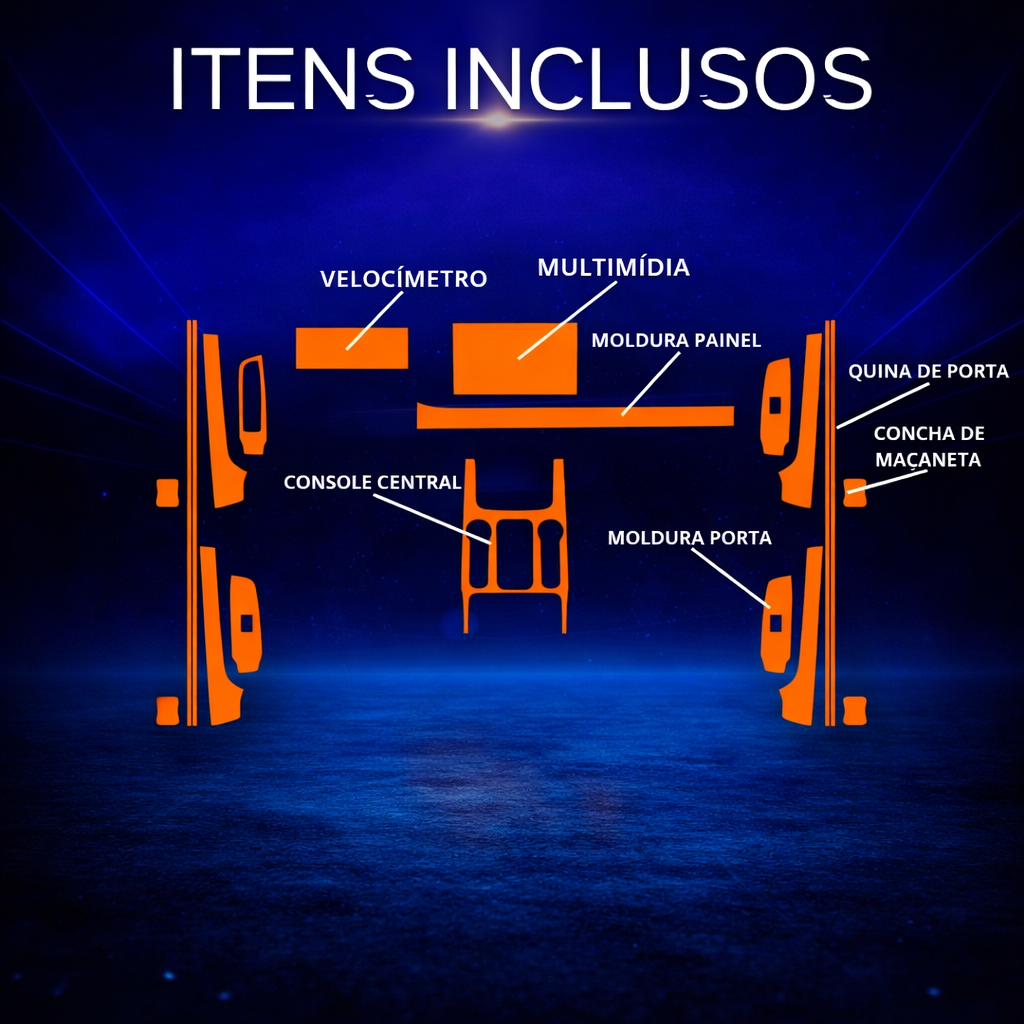 Película PPF Interior Exterior Foton Tunland V7 25