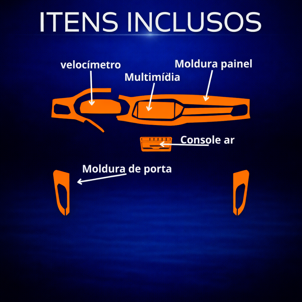 Película PPF Interior Completo T Cross Highline 22 24