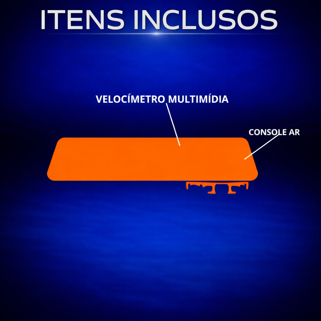 Película PPF Console do Ar, Velocímetro e Multimídia Ora 03 Skin 2023 a 2026
