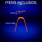Película PPF Console Central e Console do Ar Ora 03 GT 2023 a 2026