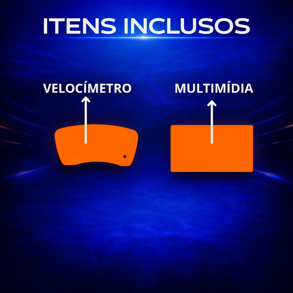 Película PPF Velocímetro e Multimídia Corolla GLi 2025