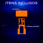 Película PPF Console Central e Multimídia Eclipse Cross HPE-S Black 4x4 2026