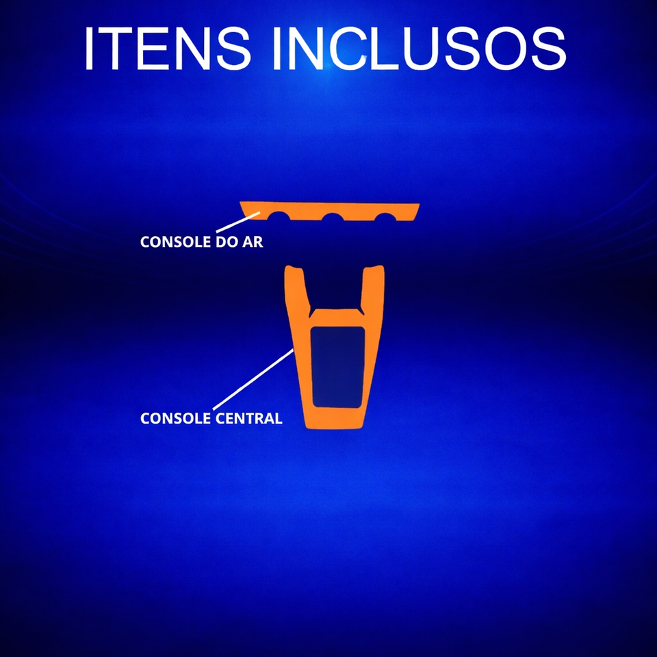 Película PPF Console Central e Console do Ar Honda HR-V 2026