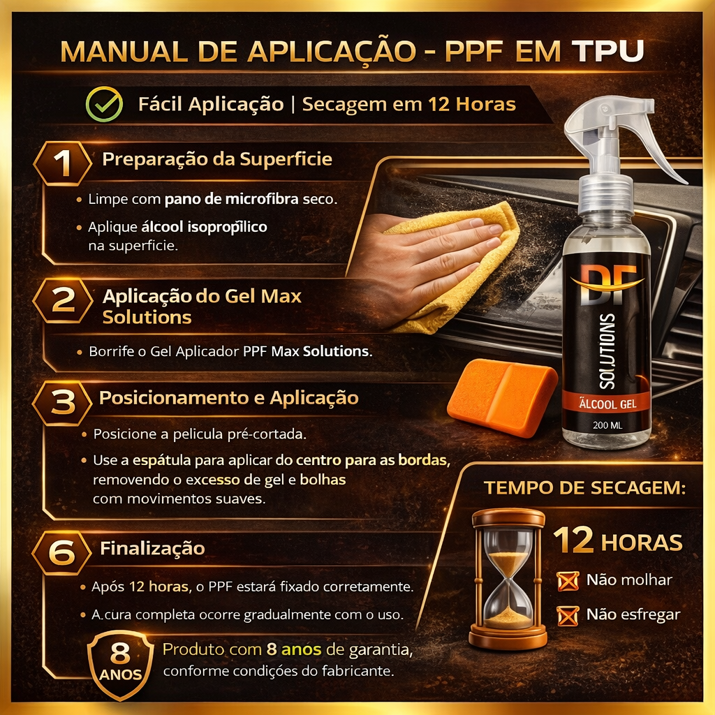 Película PPF Console do Ar Ora 03 GT 2023 a 2026