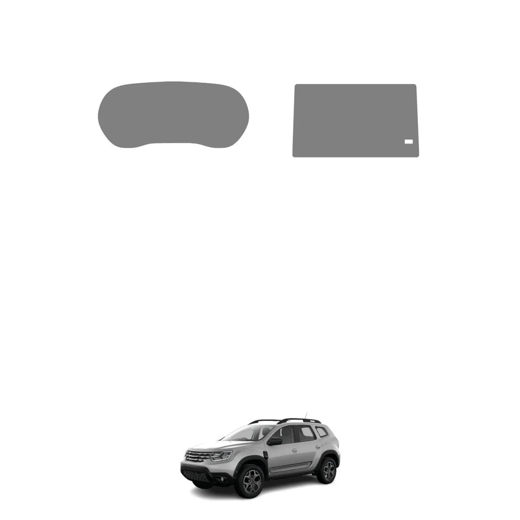 Película PPF Velocímetro e Multimídia Duster Intense Plus MT 2021 a 2025