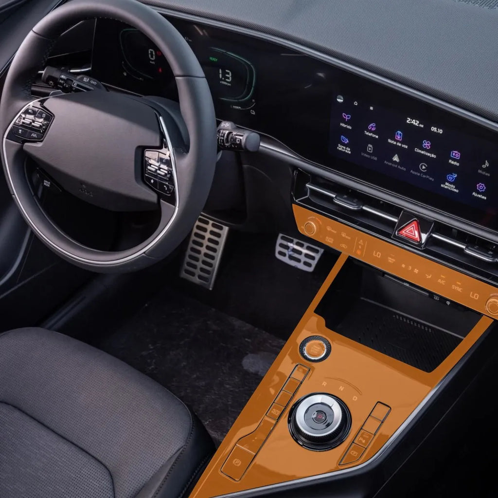Película PPF Console Central Console Ar Kia Niro Rio 23 25