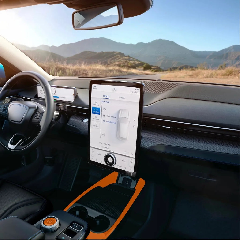 Película PPF Console Central Mustang Mach-E 2023 a 2025