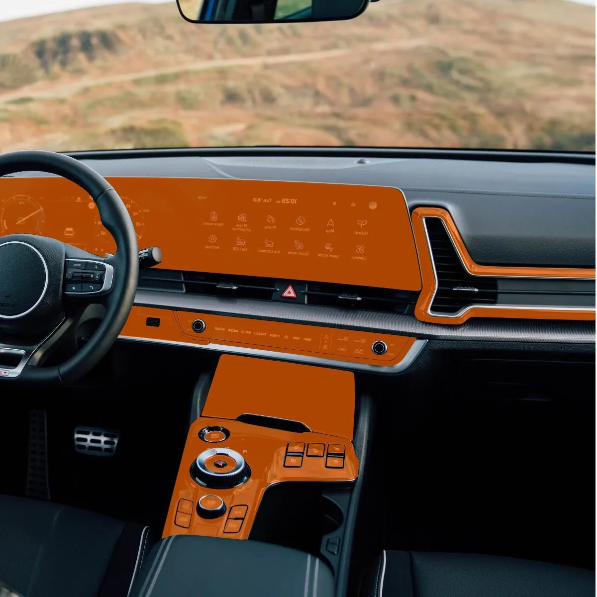 Película PPF Interior Completo Kia Sportage 24 25