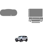 Película PPF Velocímetro, Multimídia e Console do Ar SW4 SRX Platinum 2024 a 2025